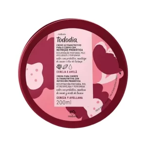 Crema ultranutritiva Natura Tododia cereza y avellana 200 ml